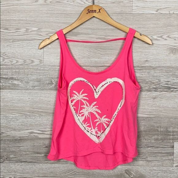 No Boundaries Tops - No Boundaries Pink Tank Top